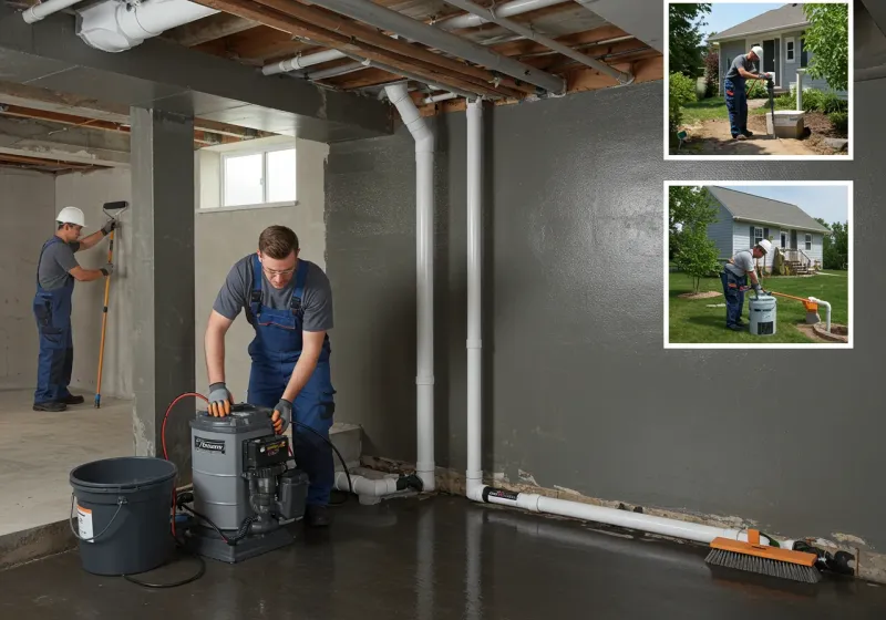 Basement Waterproofing and Flood Prevention process in North Webster, IN